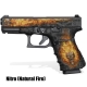 GRIP SHOWGUN Glock 17 Gen5 NITRO (Natural Fire)