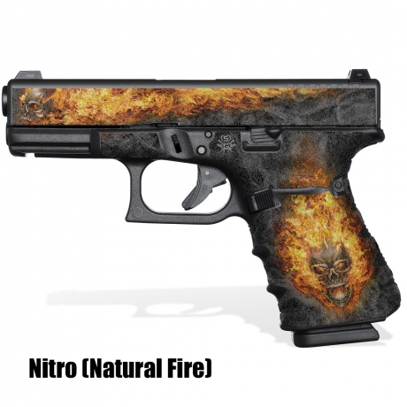 GRIP SHOWGUN Glock 17 Gen5 NITRO (Natural Fire)