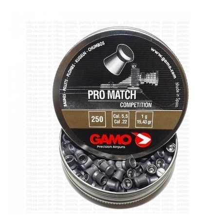 BALIN GAMO PRO MATCH COMPETITION CAL 4,5 MM 500 UN.