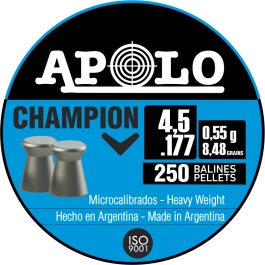 BALIN APOLO DOMED FIELD TARGET 4.5 MM (250 UDS)