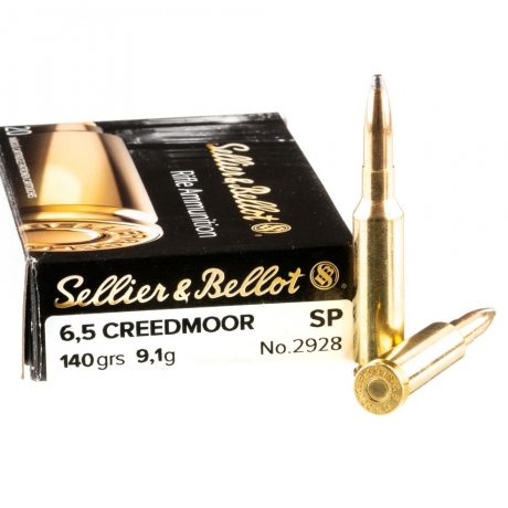 MUNICION SELLIER BELLOT C/6.5 CREEDMOOR SP.140 GR