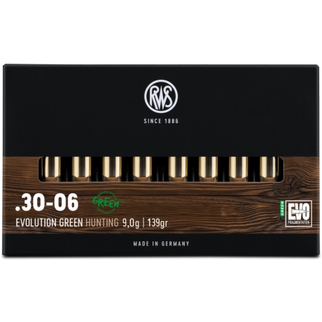 MUNICION RWS C/30-06 EVO 139GR. (20 UDS)