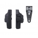 FUNDA PISTOLA GLOCK ANTIHURTO NIVEL III DIESTRO SOPORTE LARGO 60/140 MM