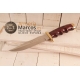 CUCHILLO MUELA BUFALO 17R PUÑO MADERA ROJO Y ALPACA