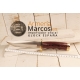 CUCHILLO MUELA BUFALO 17R PUÑO MADERA ROJO Y ALPACA