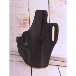 FUNDA PISTOLA SICKINGER LIGHTNING GLOCK 19/23 CUERO NEGRO BUENA CALIDAD MARRON