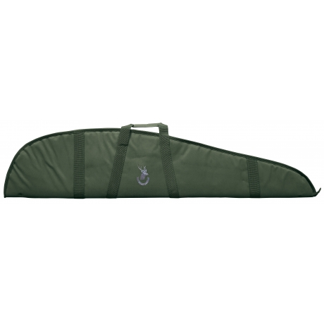 FUNDA PARA CARABINA/RIFLE CON VISOR ACOLCHADA LONA VERDE
