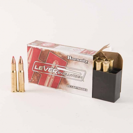 MUNICION HORNADY C/30-30 FTX 160GR 30-30 WIN.
