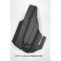 FUNDA IWB GLOCK 19/17 C/LINTERNA OLIGHT BALDR-S KYDEX INTERIOR ELEGANT