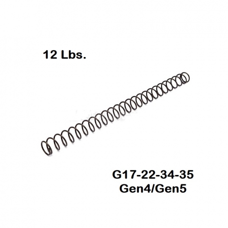 MUELLE RECUPERADOR 12 LB EEMANN GLOCK 17-22-34-35 Gen5