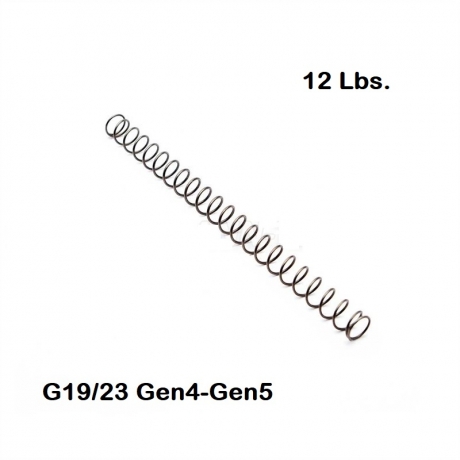 MUELLE RECUPERADOR 12LB EEMANN GLOCK 19 Gen4/Gen5