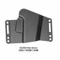 FUNDA GLOCK SPORT COMBAT SLIM SERIES G43/43X/48