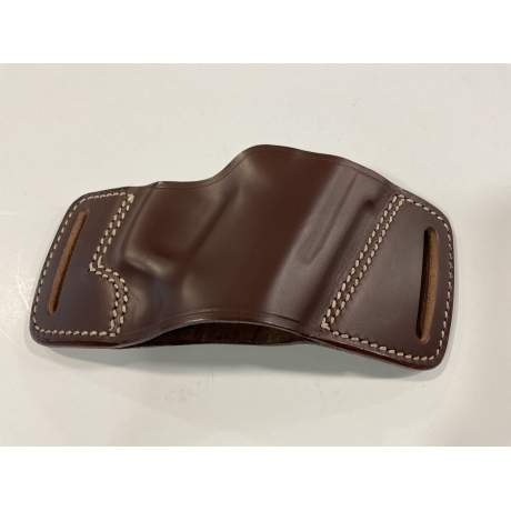 FUNDA PISTOLA BERETTA 92F SICKINGER YAQUI CUERO MARRON CALIDAD