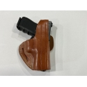 FUNDA PISTOLA OWB GLOCK 19 CUERO MARRON