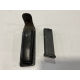 CARGADOR PISTOLA GLOCK 19 MAS FUNDA CUERO NEGRO CON SOLAPA