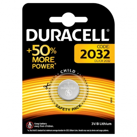 PILA DURACELL BOTON CR2032