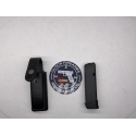 CONJUNTO CARGADOR GLOCK 17/34 19 TIROS MAS DOS Y FUNDA CARGADOR LEISMANN