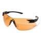GAFAS EDGE NOTCH NEGRA LENTE OJO DE TIGRE