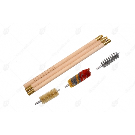 KIT LIMPIEZA MEGA LINE C/12 3 PIEZAS MADERA