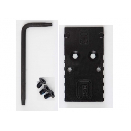 PLACA MONTURA GLOCK MOS-02