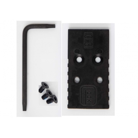 PLACA MONTURA GLOCK MOS-03