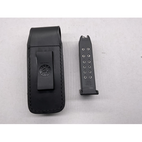 CONJUNTO CARGADOR GLOCK 19 MAS FUNDA CARGADOR VEGA