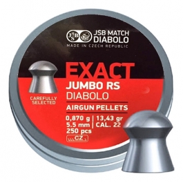 BALINES JSB EXACT RS JUMBO ORIGINAL 250PCS 5.52MM (.22)