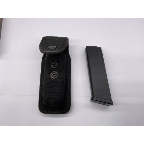 FUNDA CARGADOR VEGA CORDURA MAS CARGADOR GLOCK 17 O 19 A ELEGIR