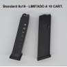 CARGADOR GLOCK 17 LIMITADO 10T.Cal. 9x19 TEJA NEGRA