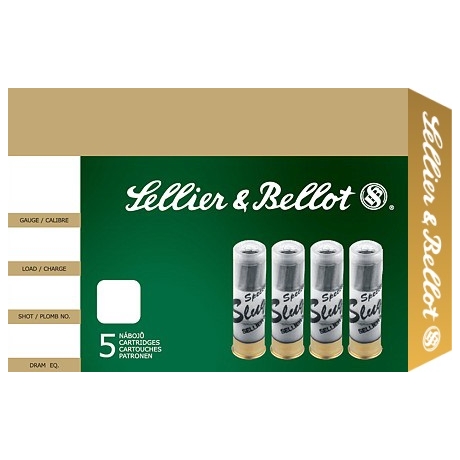 BALAS ESCOPETA SELLIER&BELLOT CAL 20 ( 5 UNI)