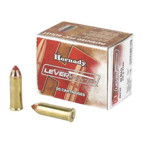 MUNICION HORNADY C/44 MAG. FTX 225 GR. 44 MAGNUM