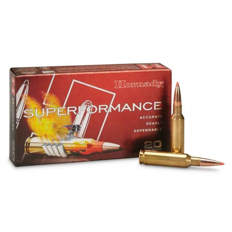 MUNICION HORNADY C/6,5 CREEDMOOR SST 129 GR.