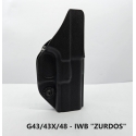 FUNDA VEGA ZURDO IWB GLOCK 43/43X/48 INTERIOR IU879