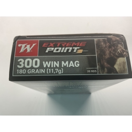 MUNICION WINCHISTER EXTREME POINT CAL/300 WIN MAG 180 GR ( X300XP1)