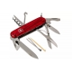 NAVAJA VICTORINOX CLIMBER 14 USOS 91 MM ROJO TRANSPARENTE