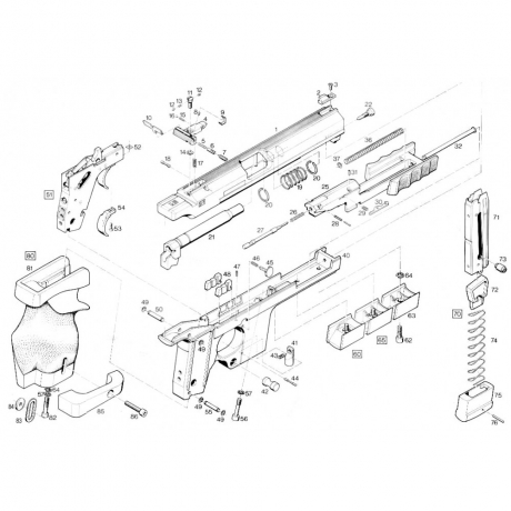 TORNILLO PISTOLA HAMMERLI 280 PIEZA Nº22