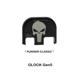 PLACA CORREDERA TR1 GLOCK GEN5 "PUNISHER CLASSIC"