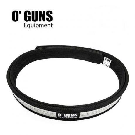 CINTURON O'GUNS IPSC 130 CARBONO SILVER