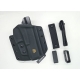 FUNDA ATA GEAR RANGER VERSION 1 GLOCK 17 / 22 / 47 DERECHA NEGRA BLACK