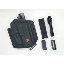 FUNDA ATA GEAR RANGER VERSION 1 GLOCK 17 / 22 / 47 DERECHA NEGRA BLACK