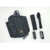 FUNDA ATA GEAR RANGER VERSION 1 GLOCK 17 / 22 / 47 DERECHA NEGRA BLACK
