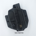 FUNDA ATA HIT FACTOR V1 WALTHER P99 OWB EXTERIOR NEGRA DIESTRO