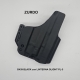 FUNDA IWB GLOCK 43X+LINTERNA OLIGHT PL3 MINI ELEGANT KYDEX INTERIOR ZURDO