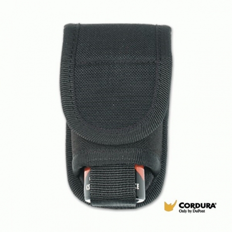 FUNDA SPRAY DE DEFENSA NYLON PARA AEROSOL 40 ML CORDURA NEGRA