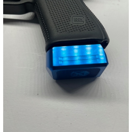 BASE CARGADOR M.ARMS AZUL +4