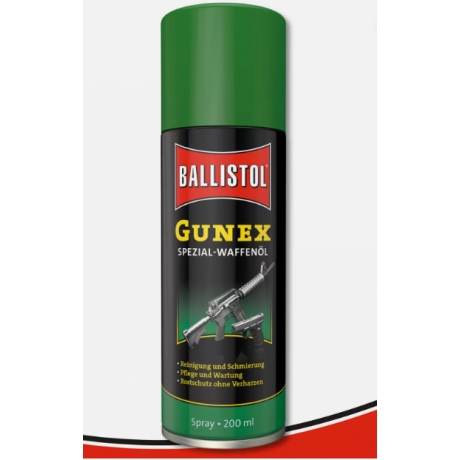 ACEITE BALLISTOL PARA ARMAS GUNEX 200 ML.