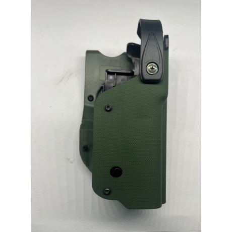 FUNDA PISTOLA,GHOST GLOCK 17-19 NIVEL III VERDE