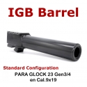 CAÑON IGB GLOCK 23 Gen3/4/5Cal.9x19