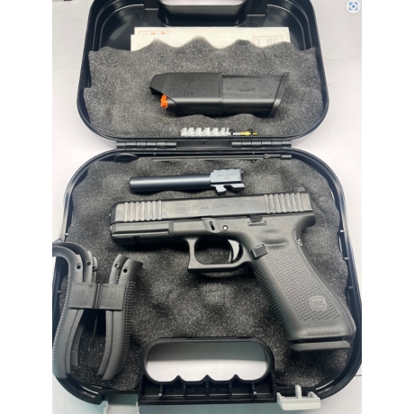 PISTOLA GLOCK 22 CAL 40 + CAÑON IGB CAL 9X19