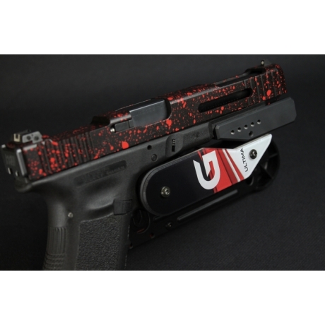 FUNDA GHOST ULTIMATE EVO GLOCK CONTRAPESO PGW INSTALADA (ZURDO)